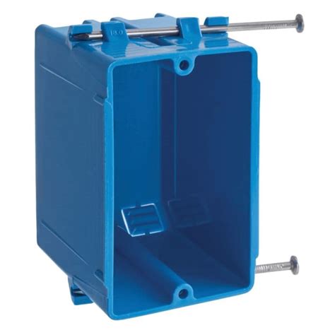 carlon 1 gang plastic low voltage electrical box|carlon one gang box.